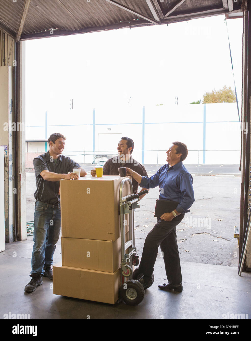 The loading dock of a warehouse hires stock photography and images Alamy