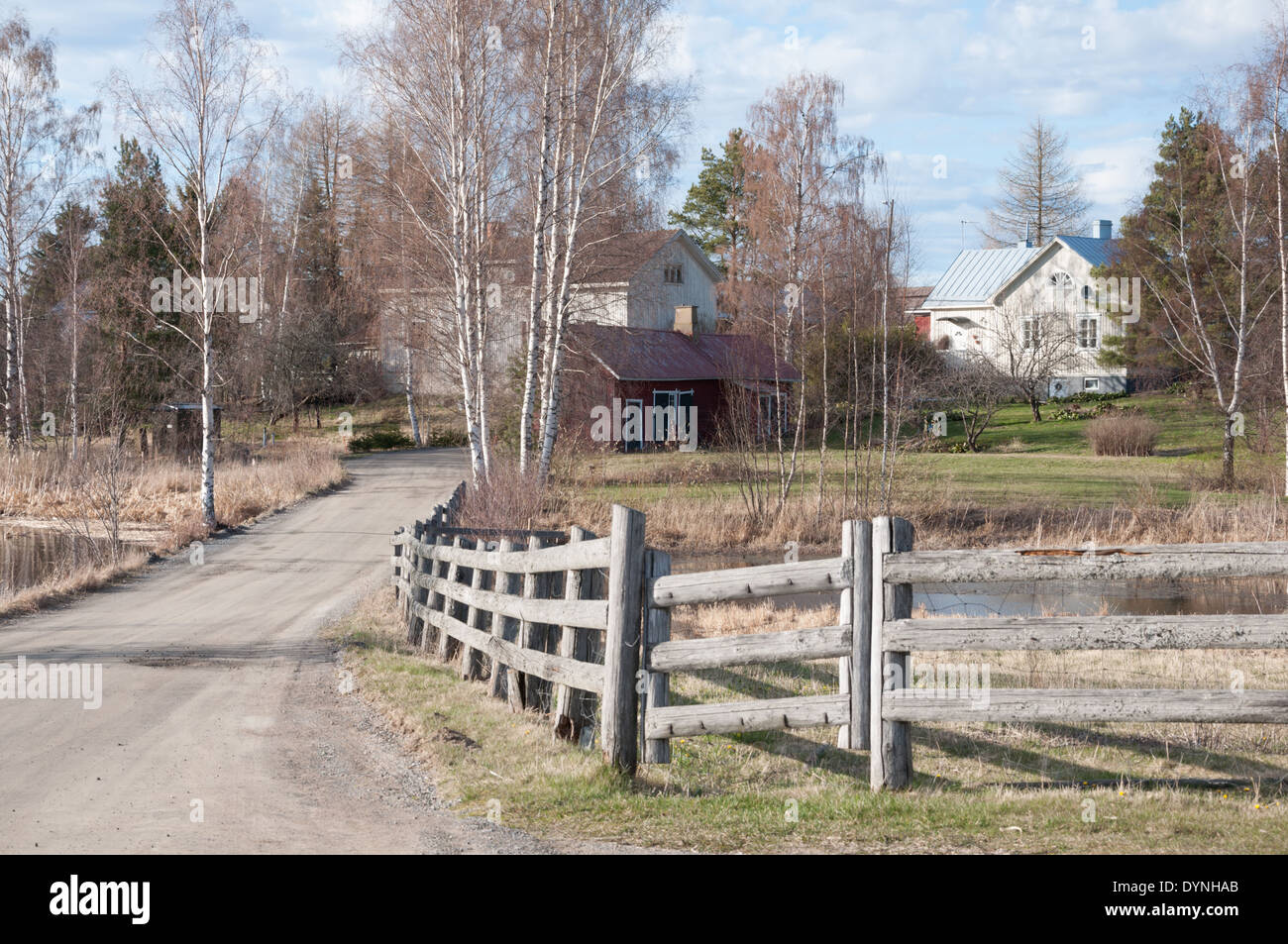 The Village of Kalliala near Vammala Finland Stock Photo