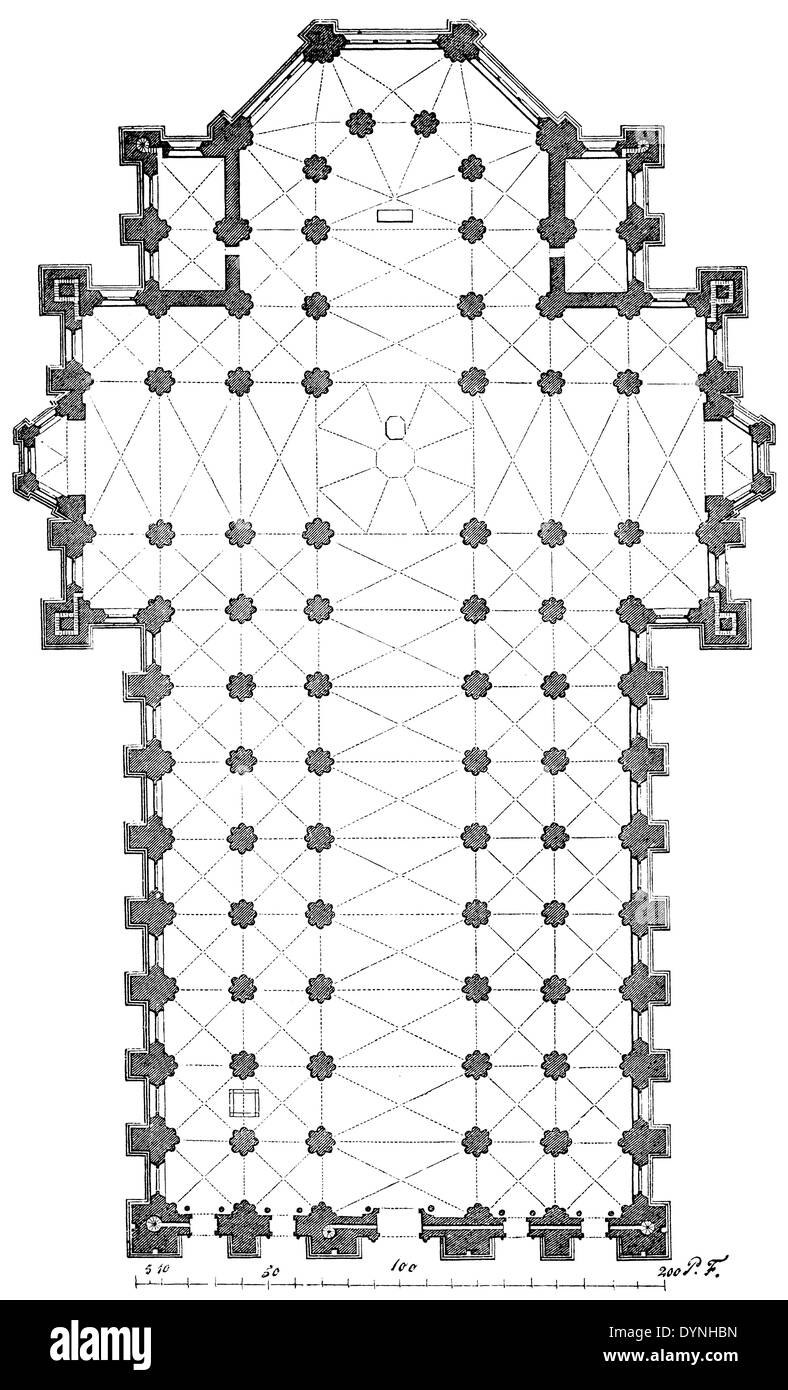 Milan Cathedral Plan