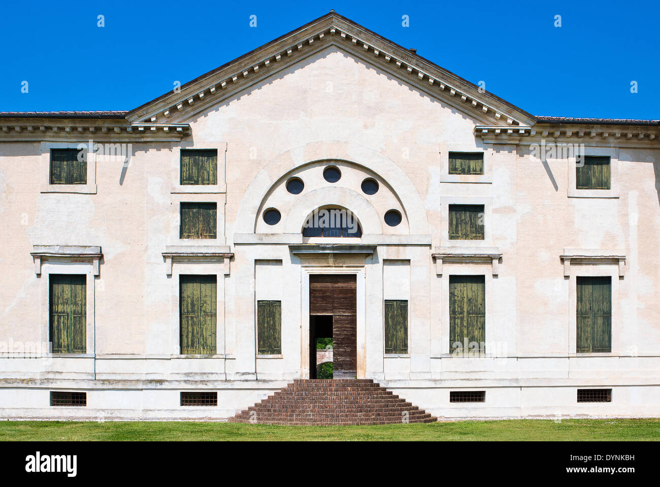 Italy,Veneto,Pojana Maggiore, the Villa Pojana, architect Andrea Palladio Stock Photo
