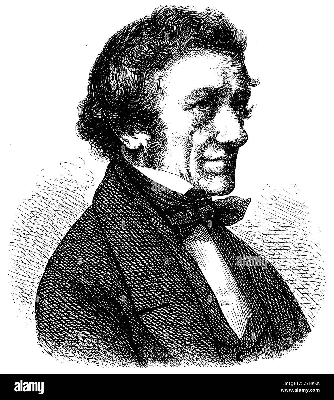 Ernst Rietschel (born December 15, 1804, died February 21, 1861 Stock
