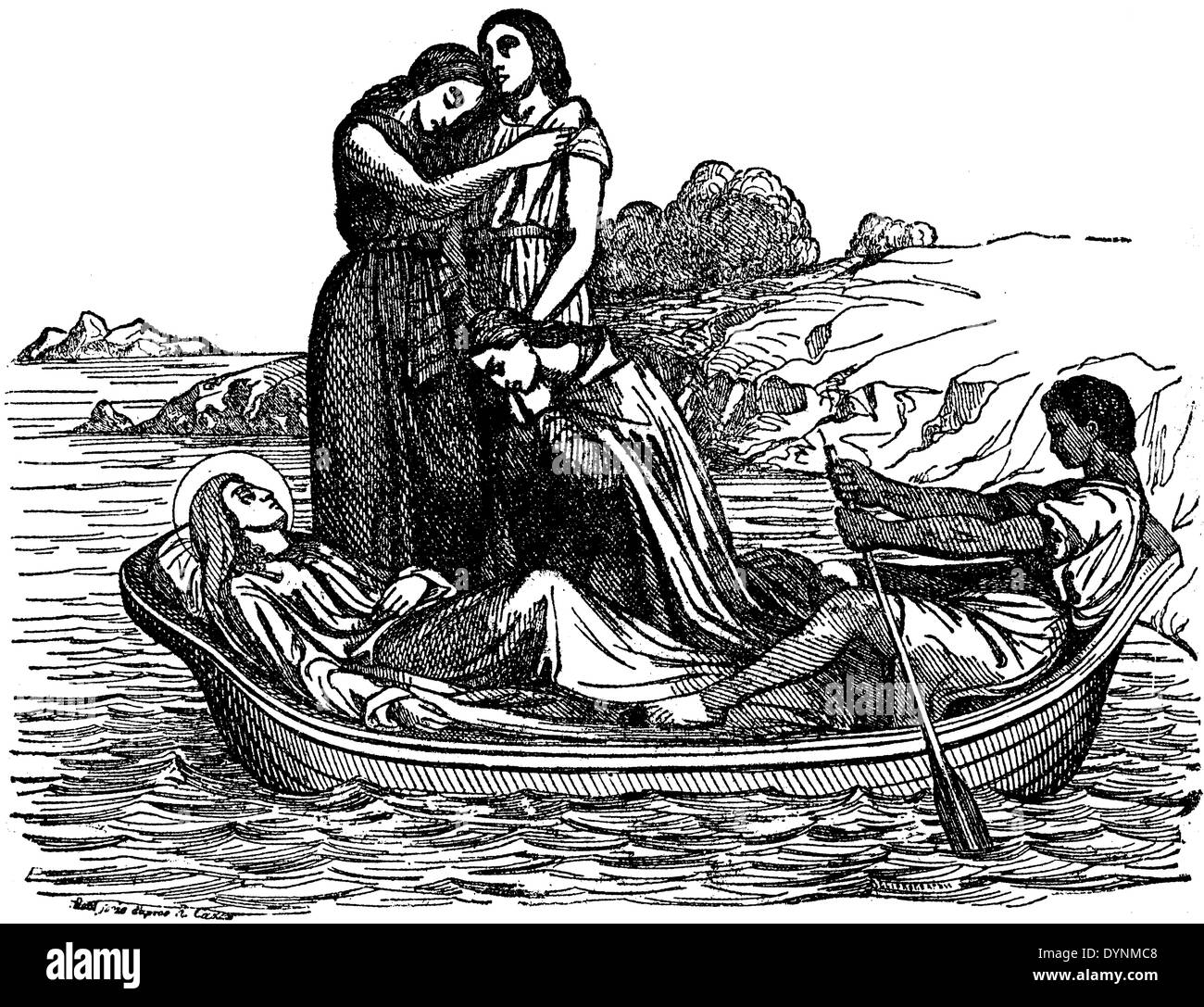 St. Afra, martyr Stock Photo Alamy