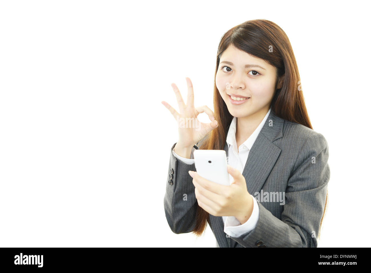 Smart business woman Cut Out Stock Images & Pictures - Alamy