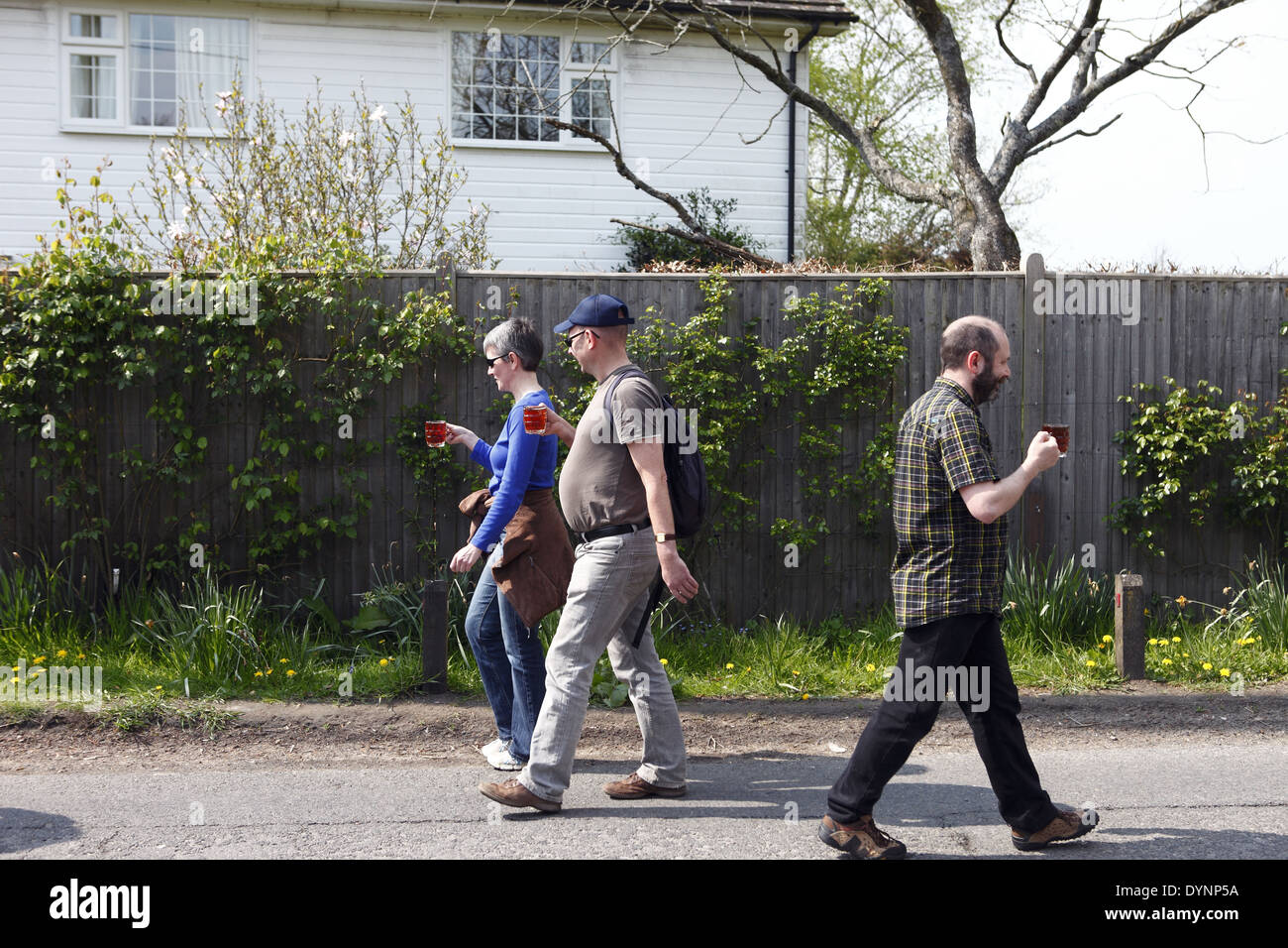 Pub Isfield The quirky annual village Tommy Trot Beer Race held Easter Monday at ...