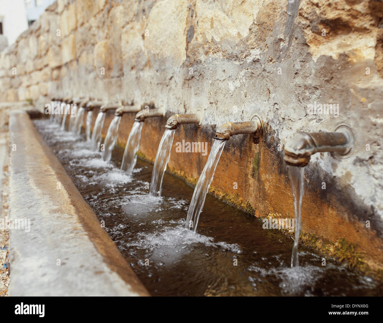 Spain. La Rioja. Muro de Aguas. Fountain Stock Photo Alamy