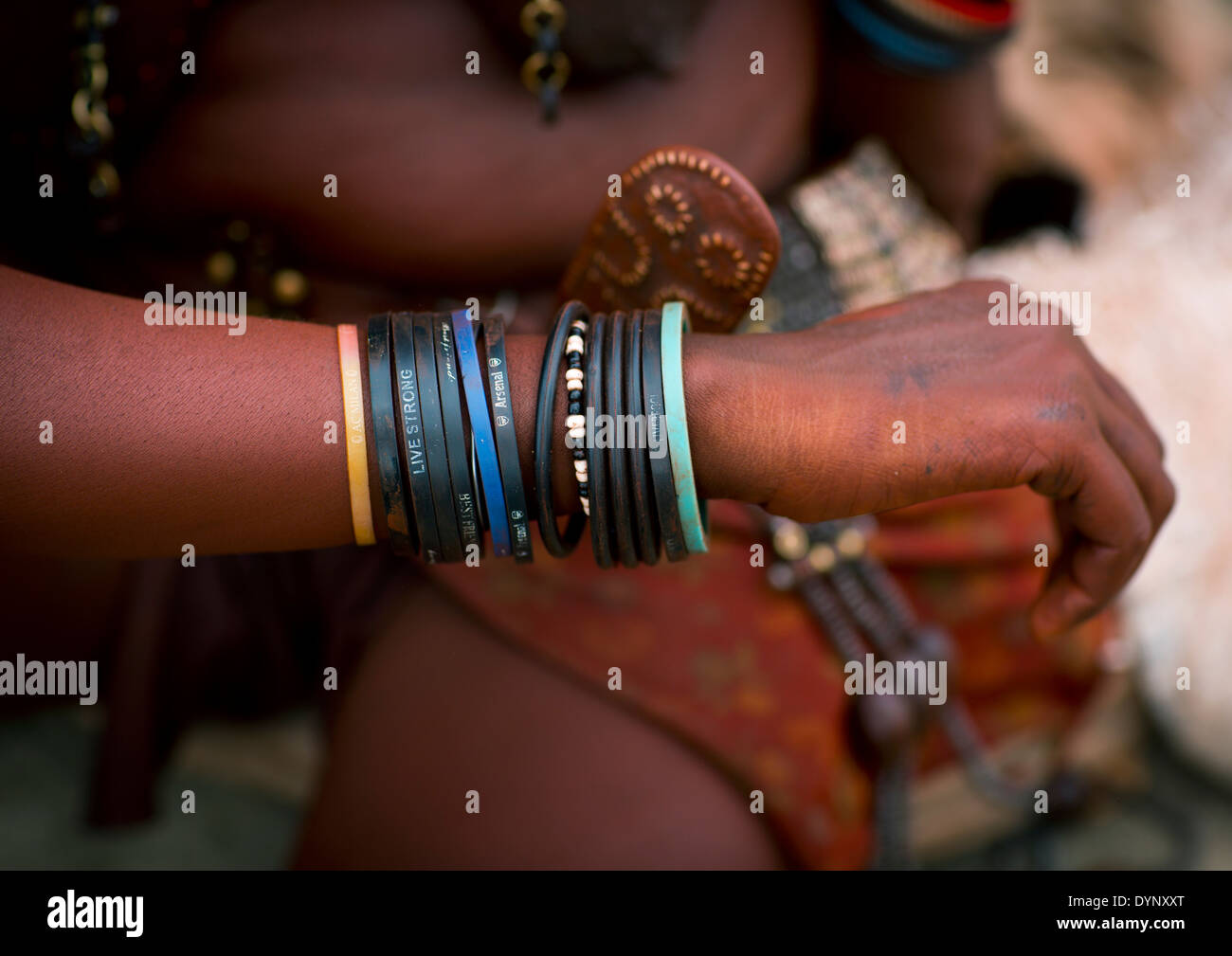 Real african bracelets hi-res stock photography and images - Alamy