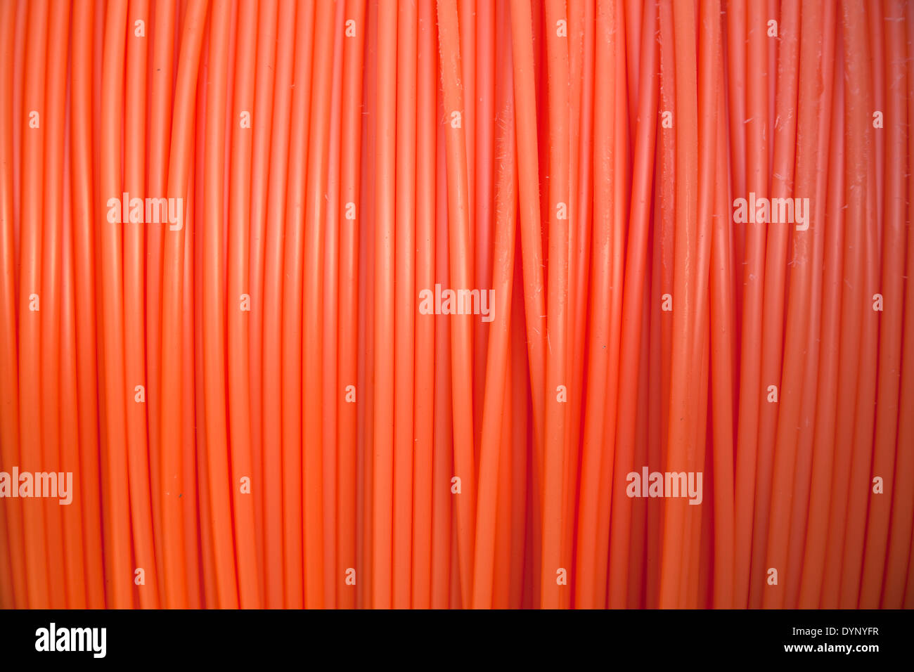 Fibre optic ducting for B4RN in the Lune Valley, Lancashire Stock Photo