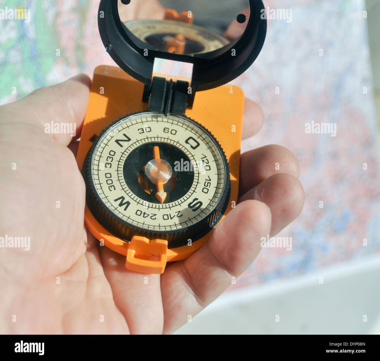 Map of palm hi-res stock photography and images - Alamy