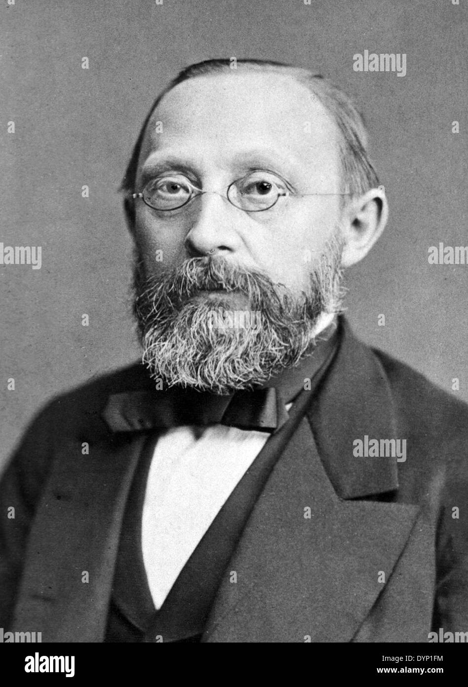 RUDOLF VIRCHOW  (1821-1902) German doctor and biologist Stock Photo