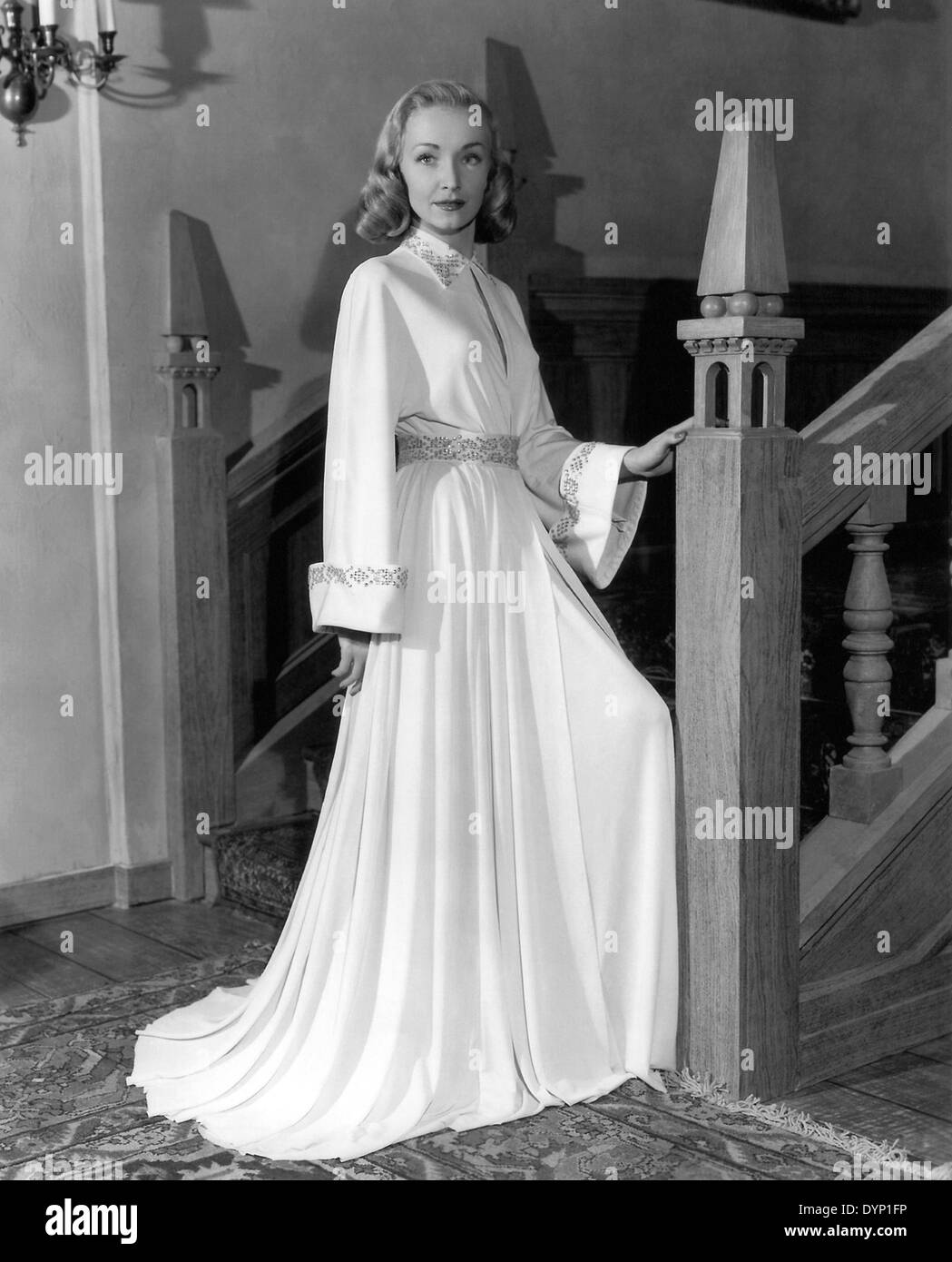 NINA FOCH (1924-2008) Dutch-American film actress Stock Photo