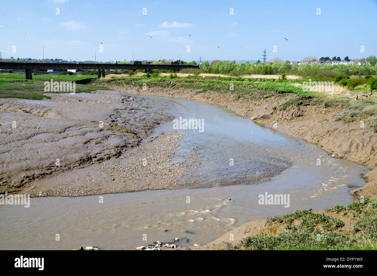 Mud flats river mouth uk hires stock photography and images Alamy