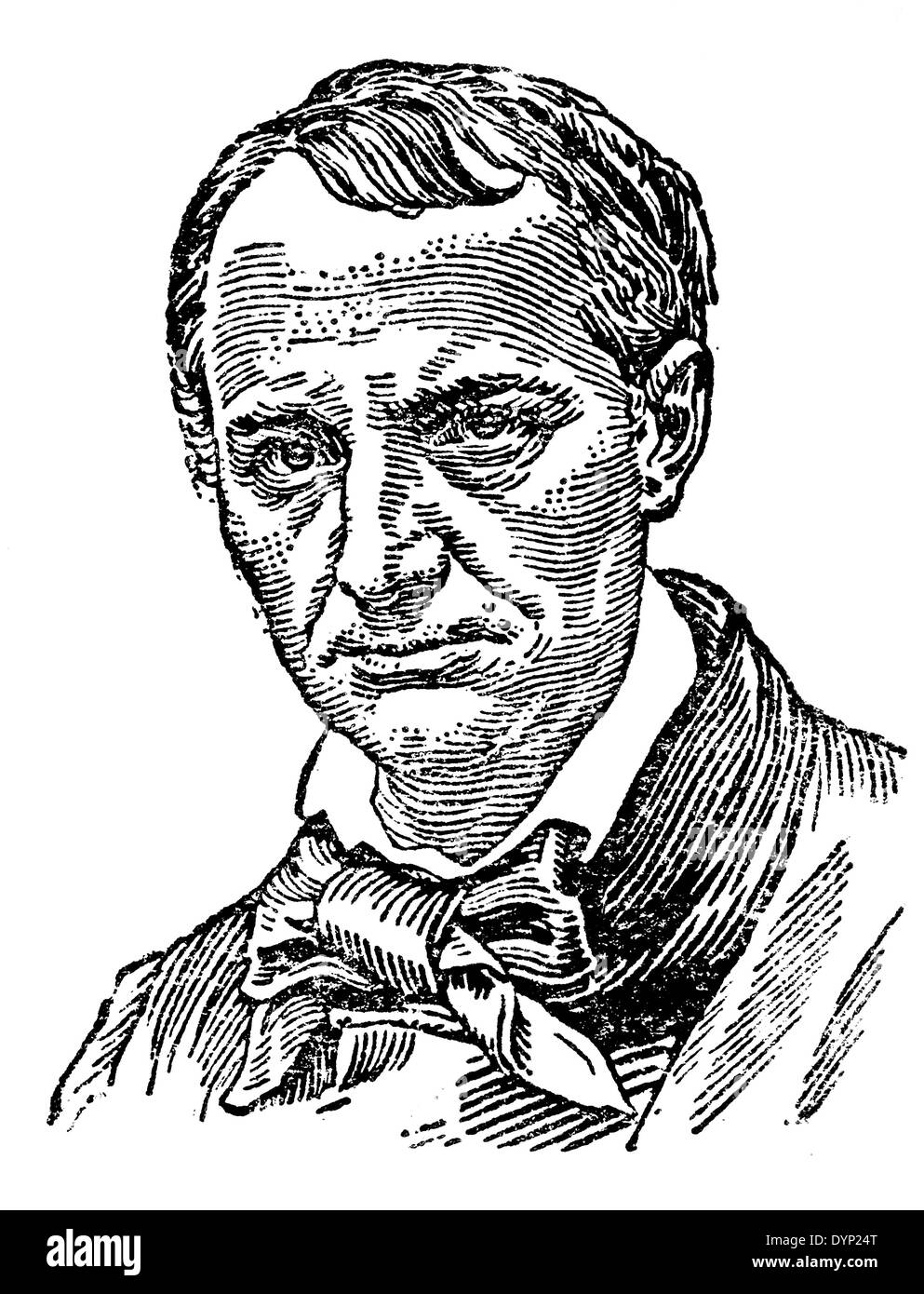 Charles Baudelaire (1821-1867), French poet, illustration from Soviet  encyclopedia, 1927 Stock Photo - Alamy