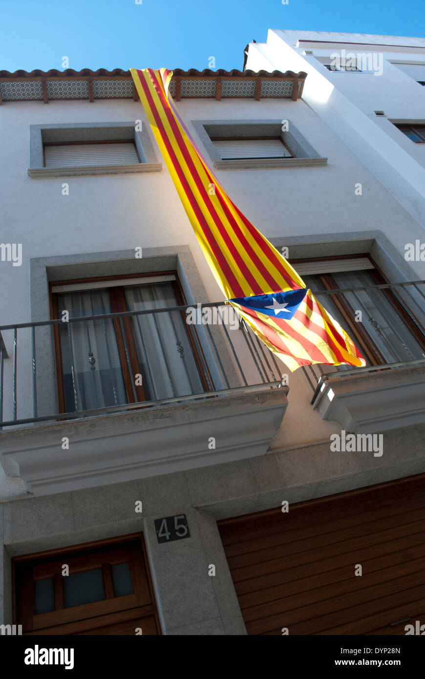 Catalan Independence Day Stock Photo