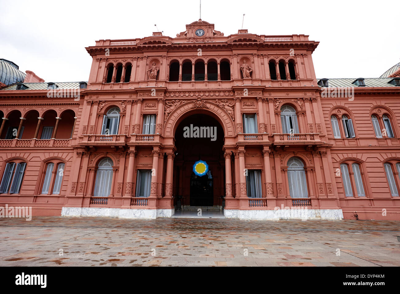 casa rosada the pink house office of the president of the argentine nation Buenos Aires Argentina Stock Photo