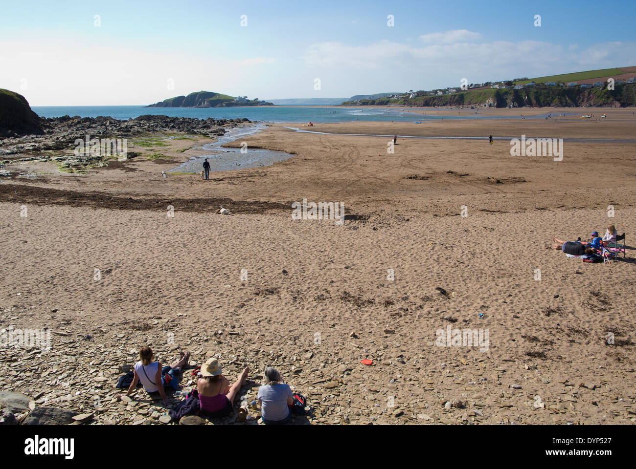Bantham Beach, South Devon, England, UK Stock Photo Alamy