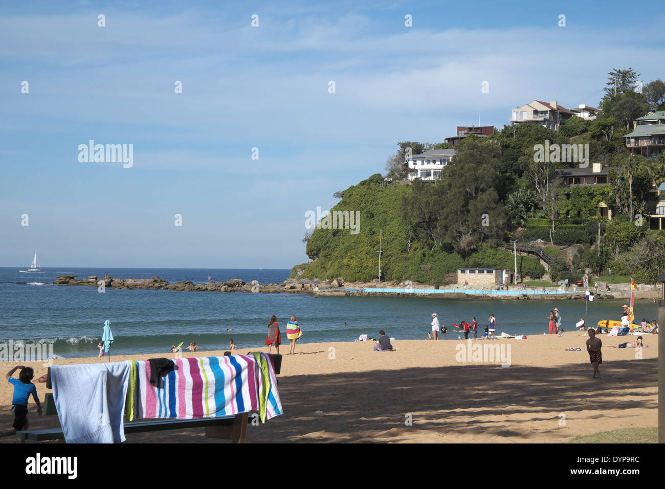 Palm Beach, Sydney, one of the famous northern beaches, australia Stock Photo