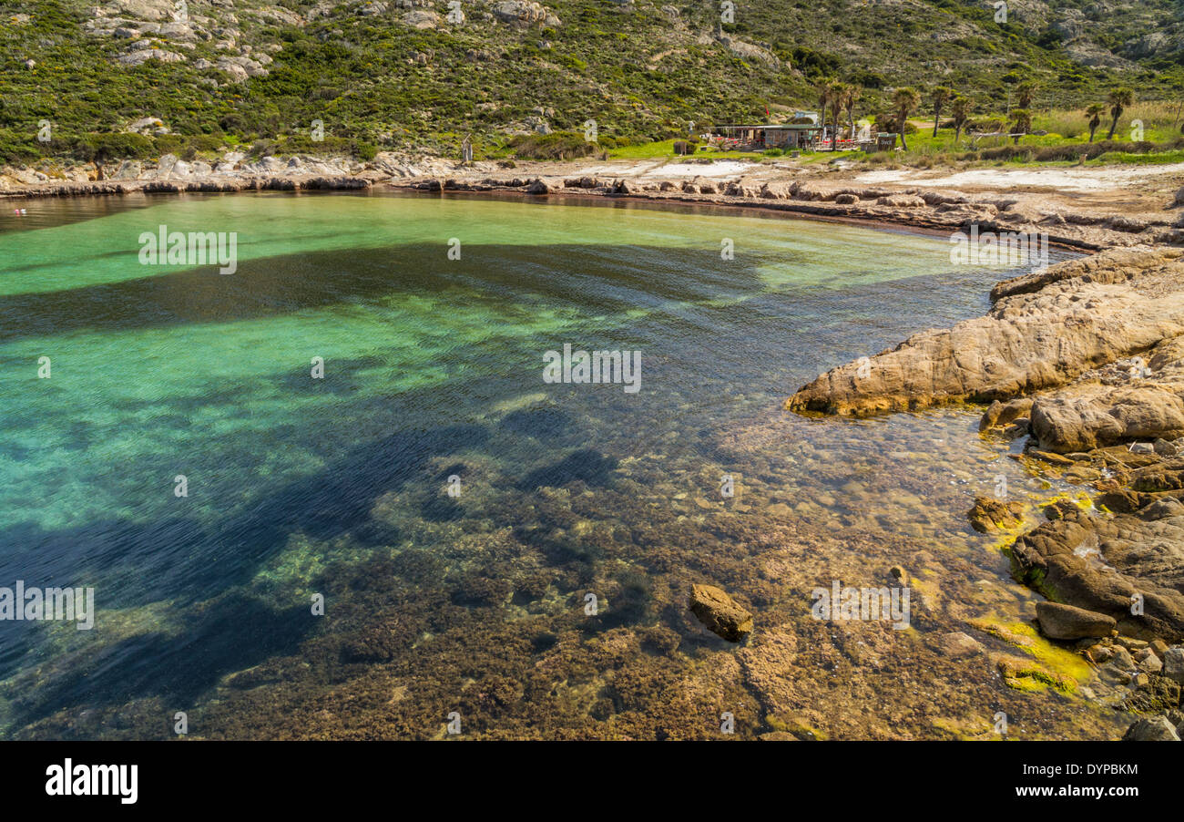 The Crystal Clear Mediterranean Sea At Plage Dalga On La