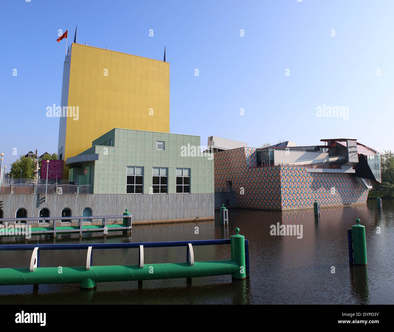 Groninger Museum, the modernist contemporary art museum in Groningen, The Netherlands, Mendini