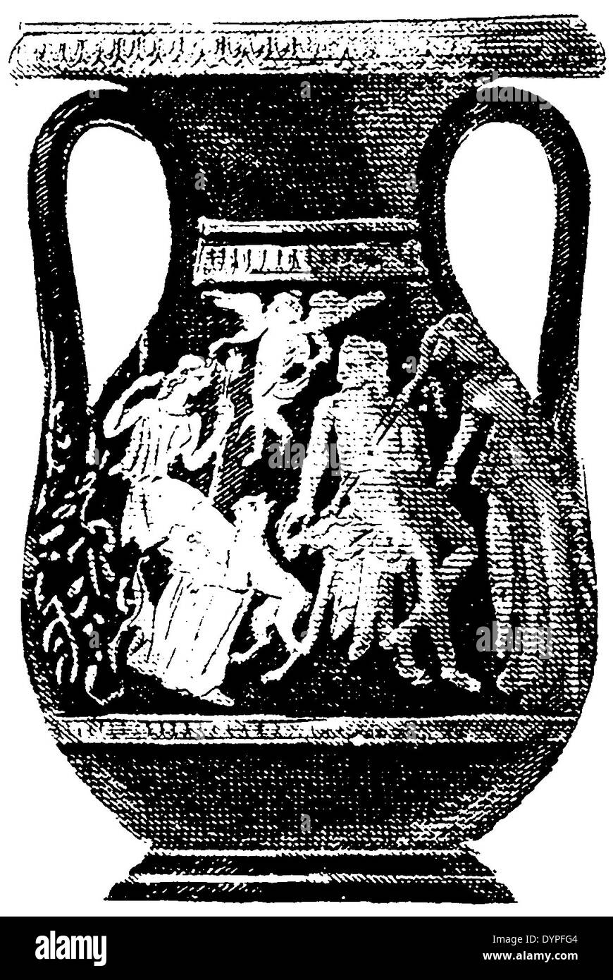 Greece clay vase Stock Photo Alamy