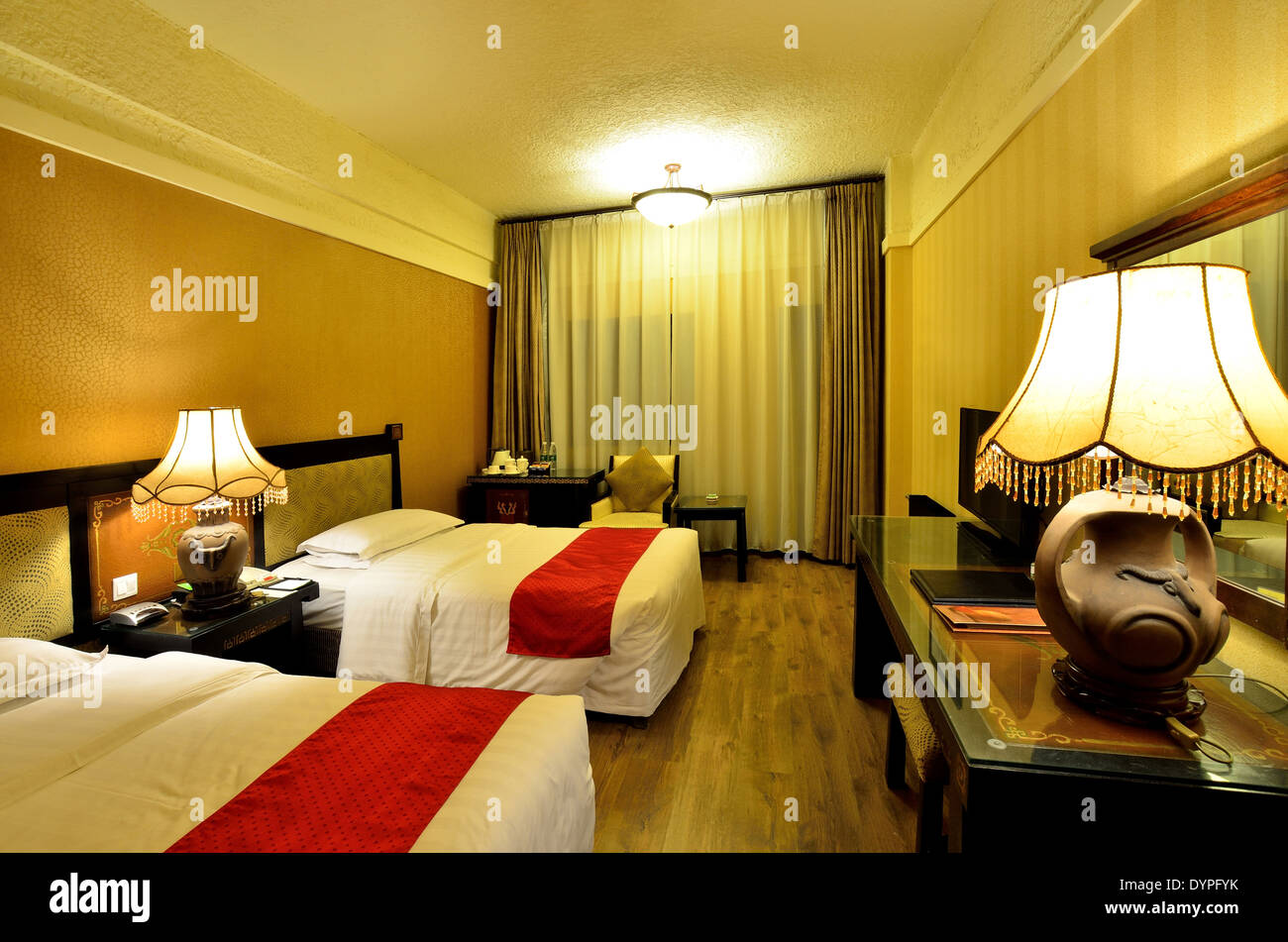 Luxury hotel room Stock Photo Alamy