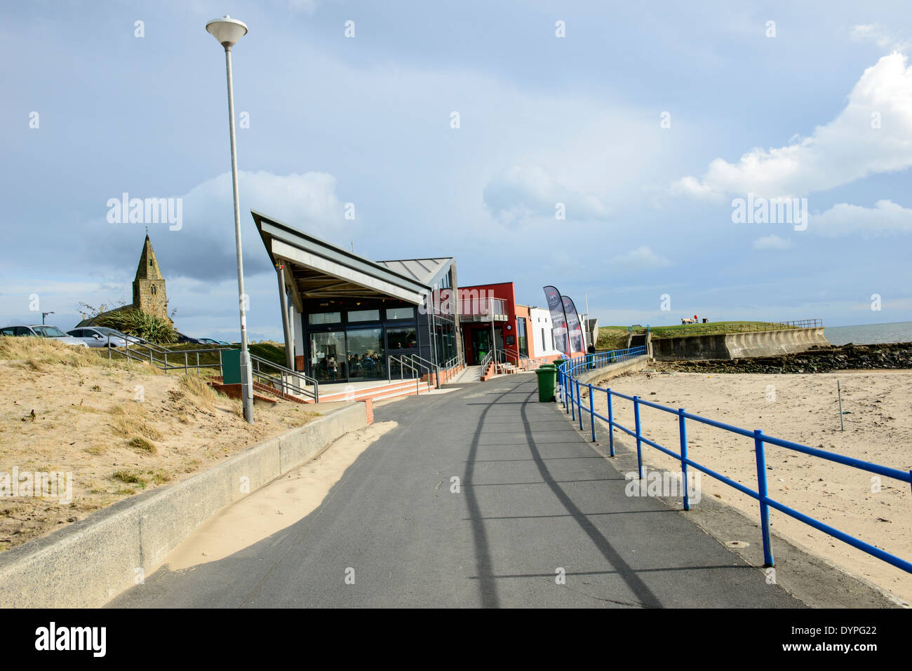 Newbiggin by the sea maritime centre sea hires stock photography and