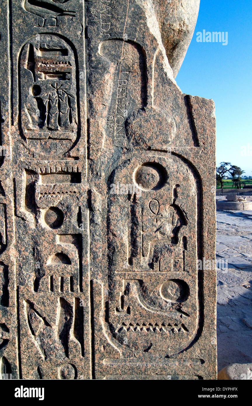 Ramesseum The Funeral Temple Of Pharaoh Ramses Ii The Great1303 1213