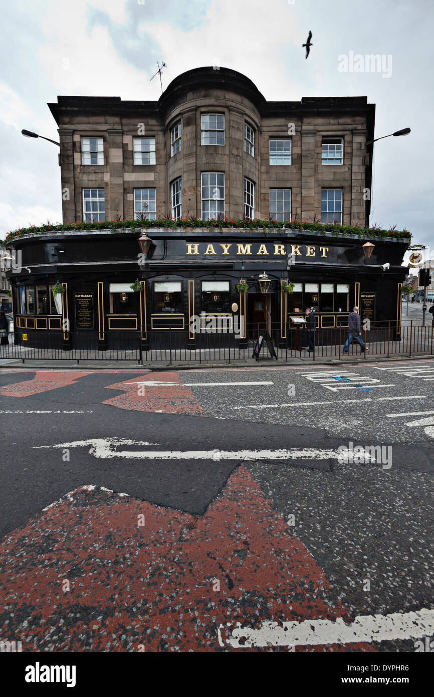 The Haymarket Bar, Edinburgh Stock Photo