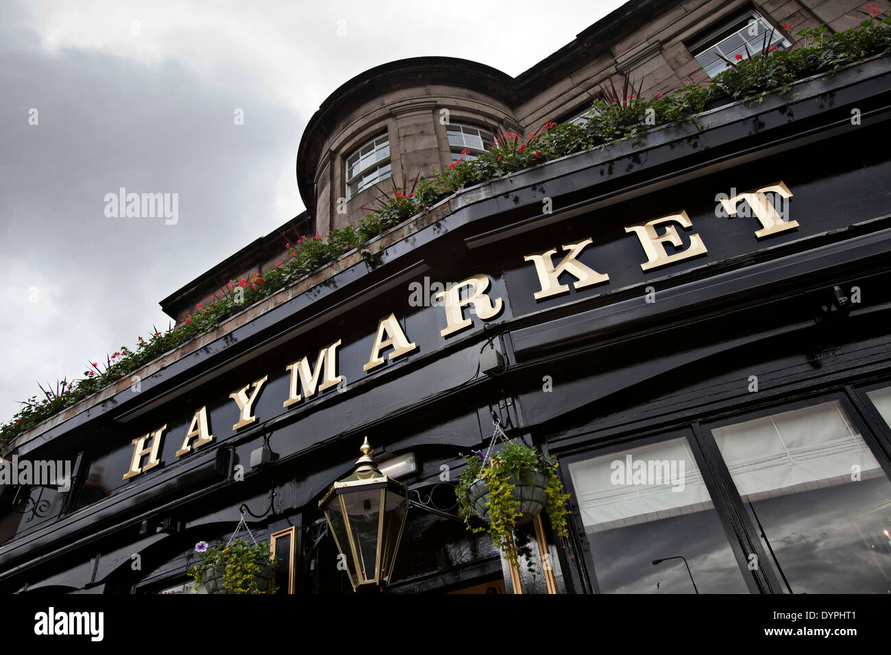 The Haymarket Bar, Edinburgh Stock Photo