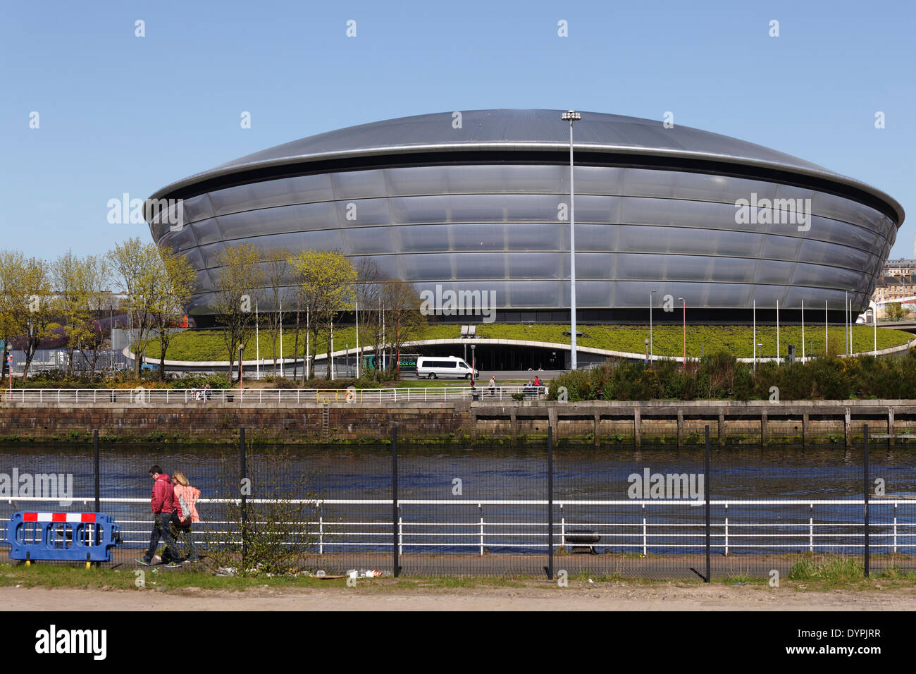 The SSE Hydro Arena on the SEC Centre in Glasgow, Scotland, UK Stock Photo