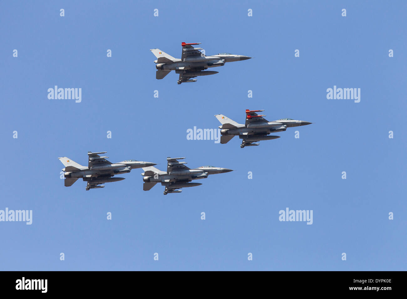 Lockheed-Martin F-16AM Fighting Falcon Stock Photo