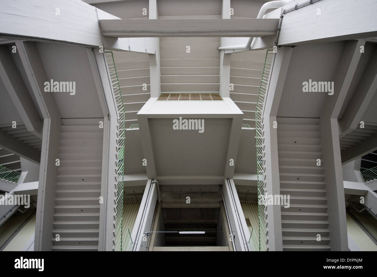 Stiegen, Stadion, stairs, stadium Stock Photo