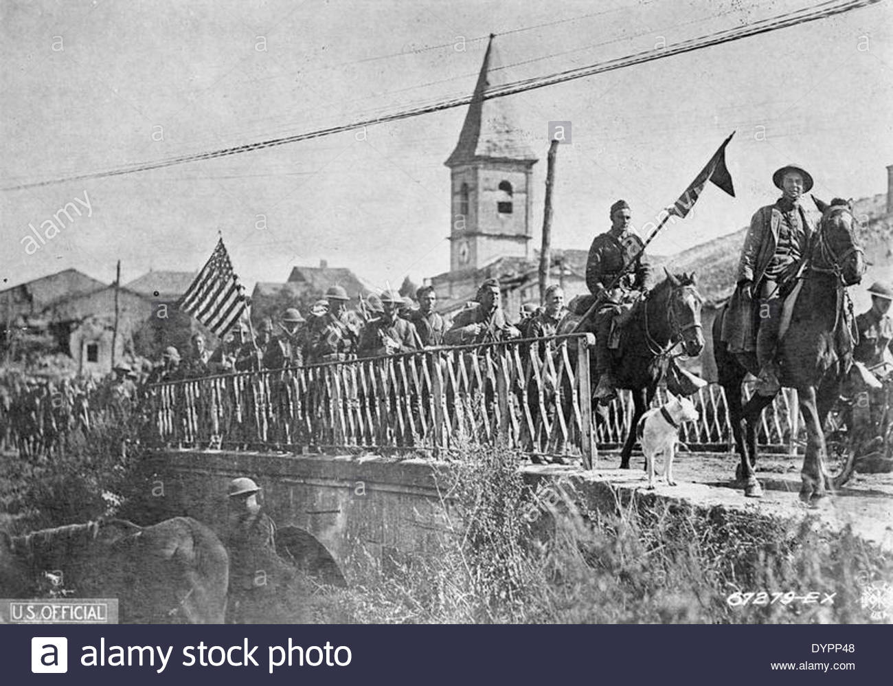 American On Western Front Ww1 Stock Photos & American On Western Front ...
