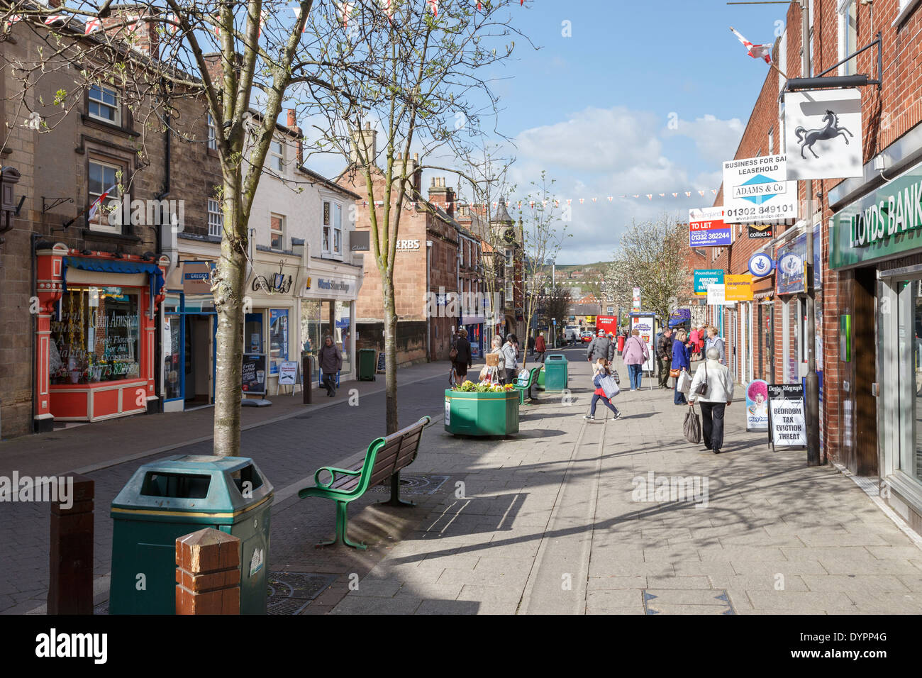 belper town centre derbyshire england uk gb Stock Photo 68727136 Alamy