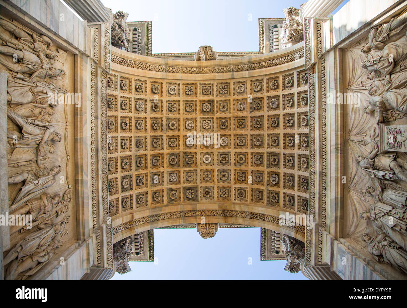 Porta Sempione in Milan, Italy Stock Photo - Alamy