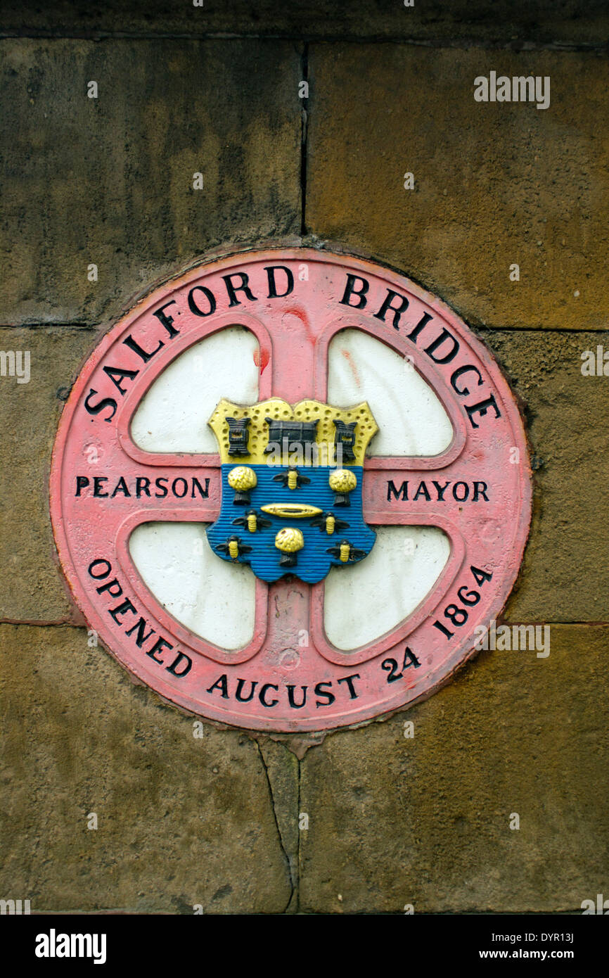 Palatine Bridge sign Stock Photo Alamy