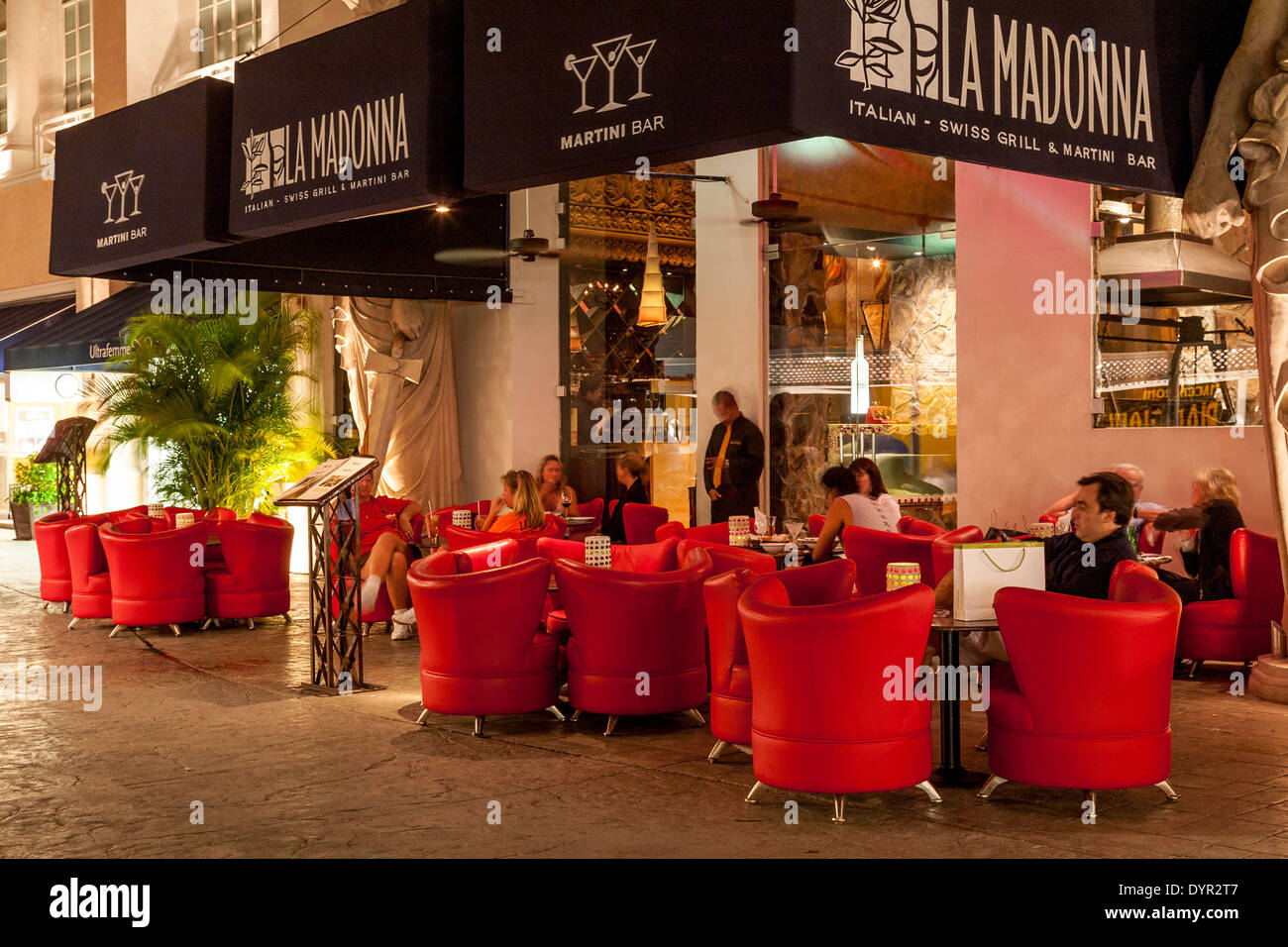 La Madonna Bar, Cancun, Quintana Roo, Mexico Stock Photo