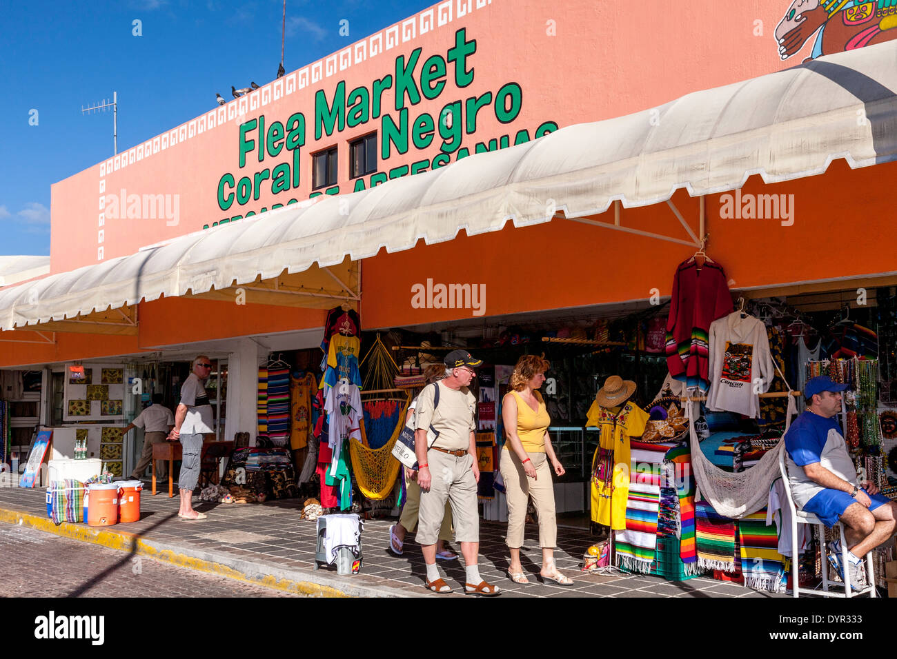 Flea Market, Cancun, Quintana Roo, Mexico Stock Photo Alamy