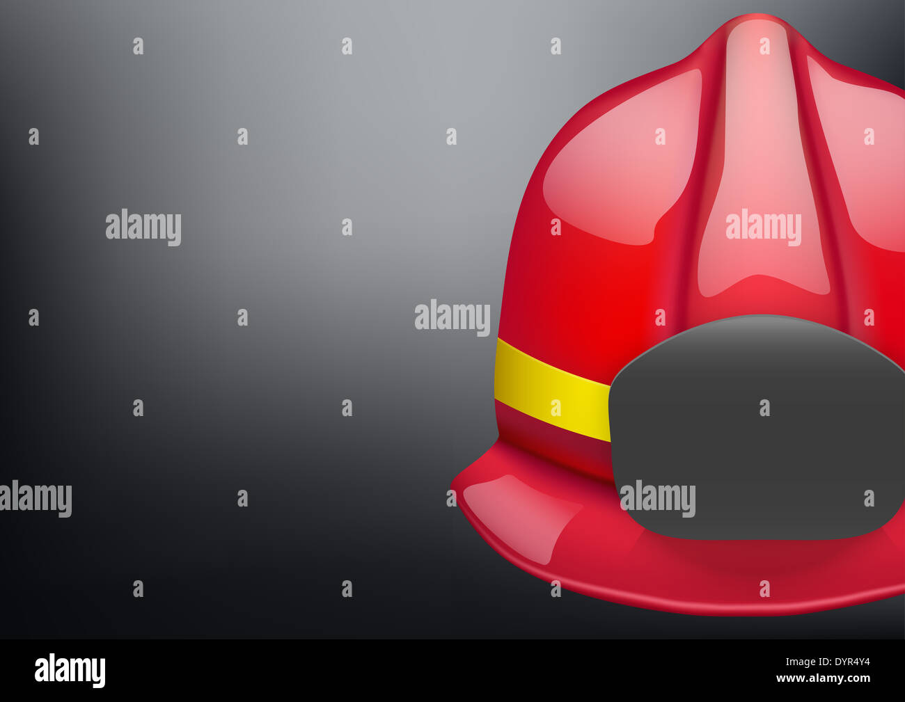 Red fireman helmet background Stock Photo - Alamy