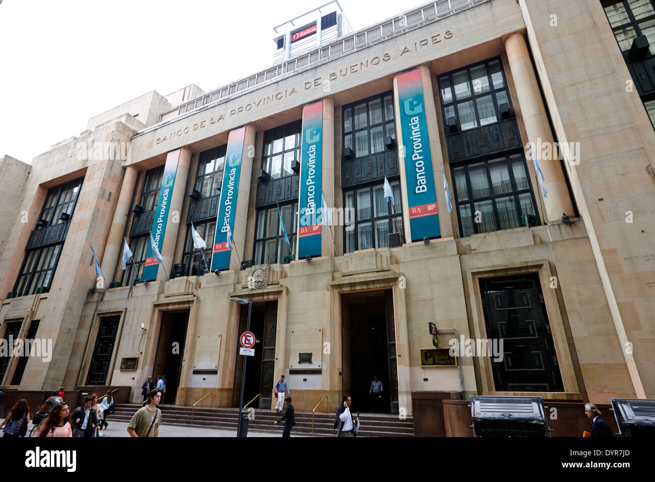Banco de la provincia de Buenos Aires Argentina Stock Photo