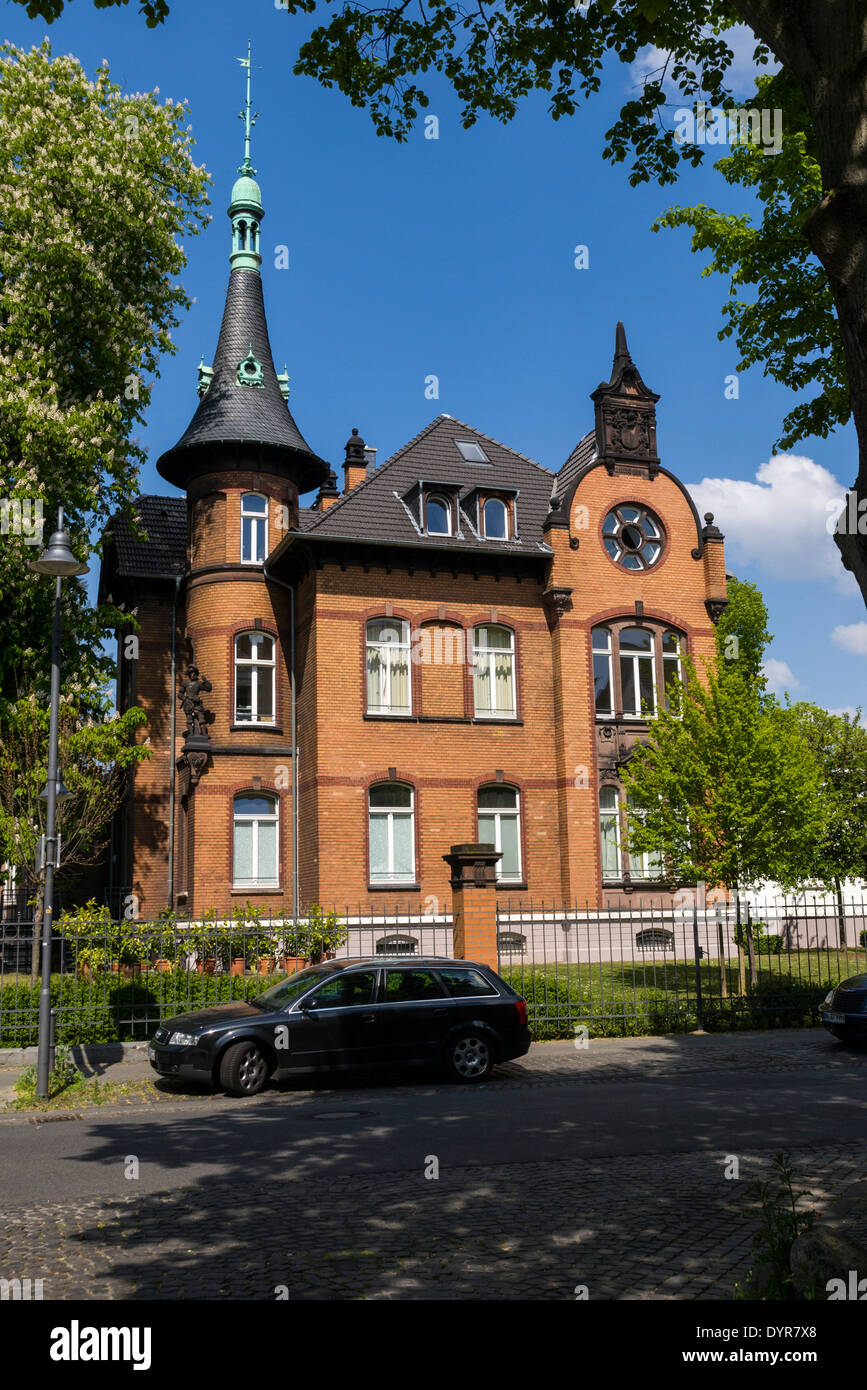 Early 20th C. House in the "Villa District" of Bonn Bad Godesberg, NRW, Germany Stock Photo