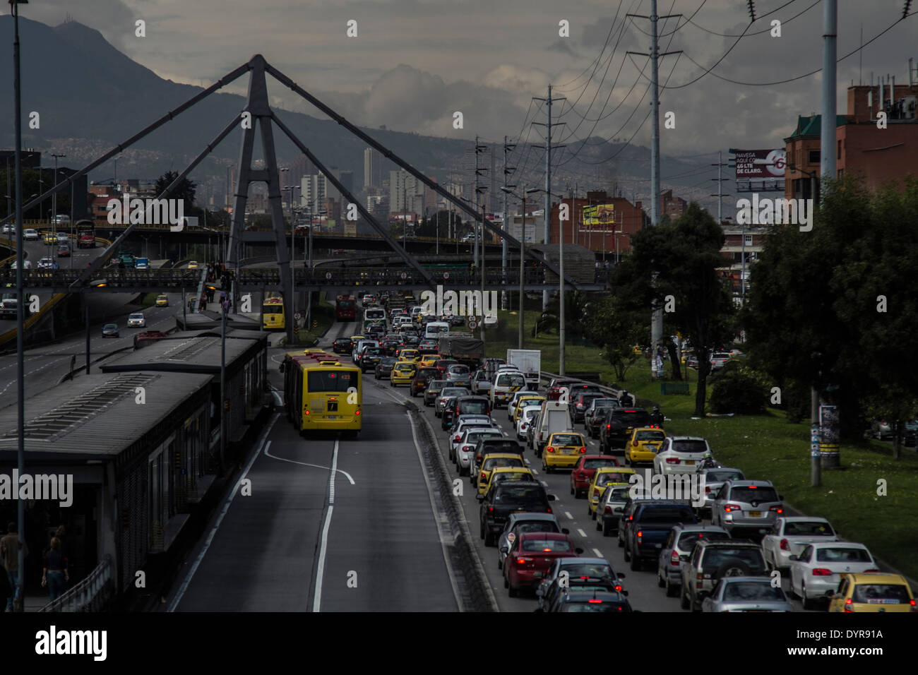 rush hour traffic Stock Photo Alamy