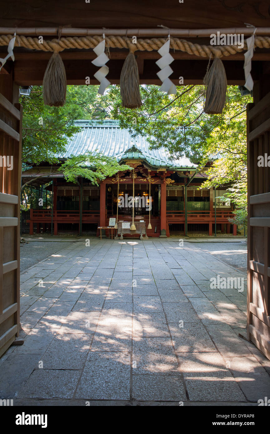 Hikawa Shrine, Tokyo, Japan Stock Photo