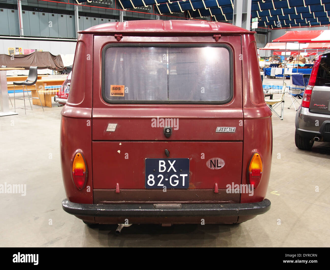 Fiat 850 T licence BX-82-GT Stock Photo