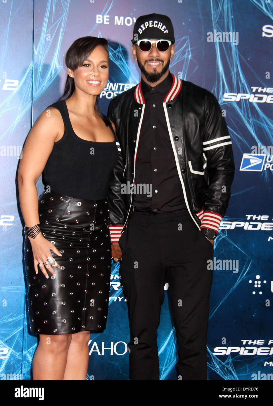 New York, New York, USA. 24th Apr, 2014. Singer ALICIA KEYS and her