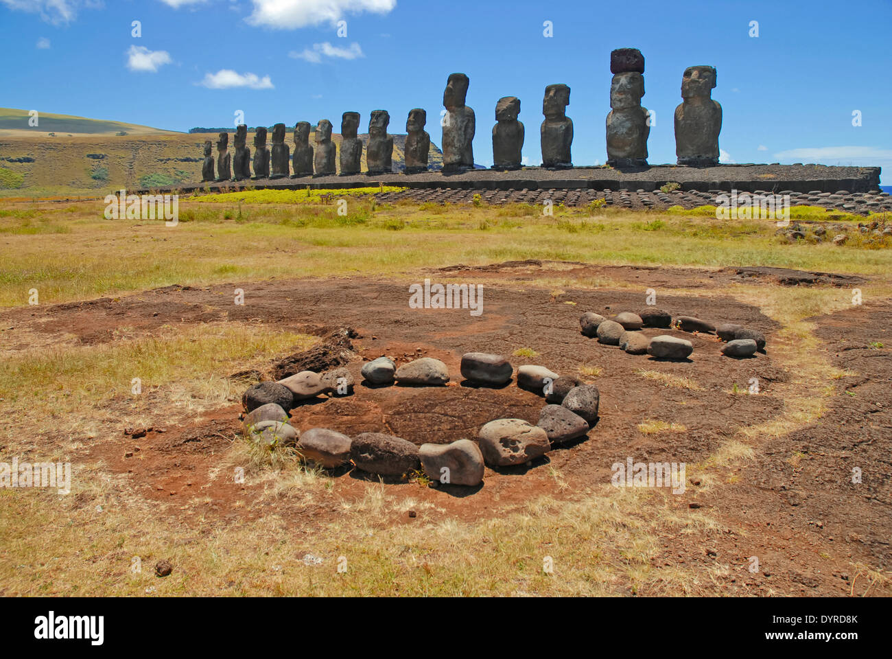 Rapa Nui, Easter Island Moai statues, South Pacific islands, Chile
