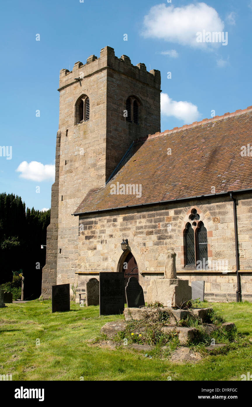 St. James Church, Swarkestone, Derbyshire, England, UK Stock Photo