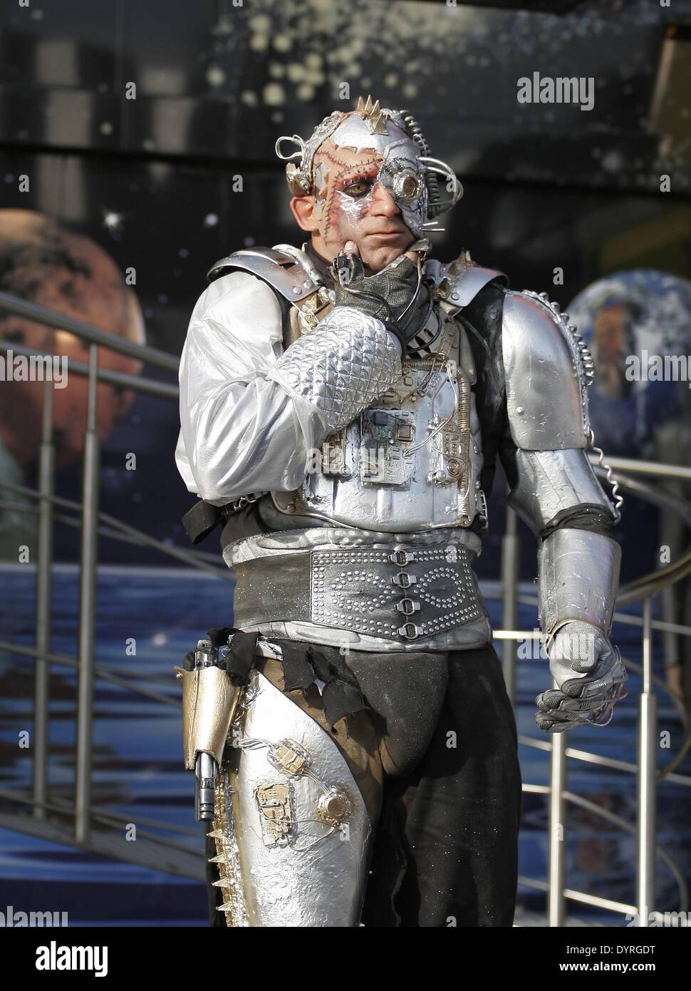 Human robot at the Oktoberfest in Munich, 2006 Stock Photo Alamy