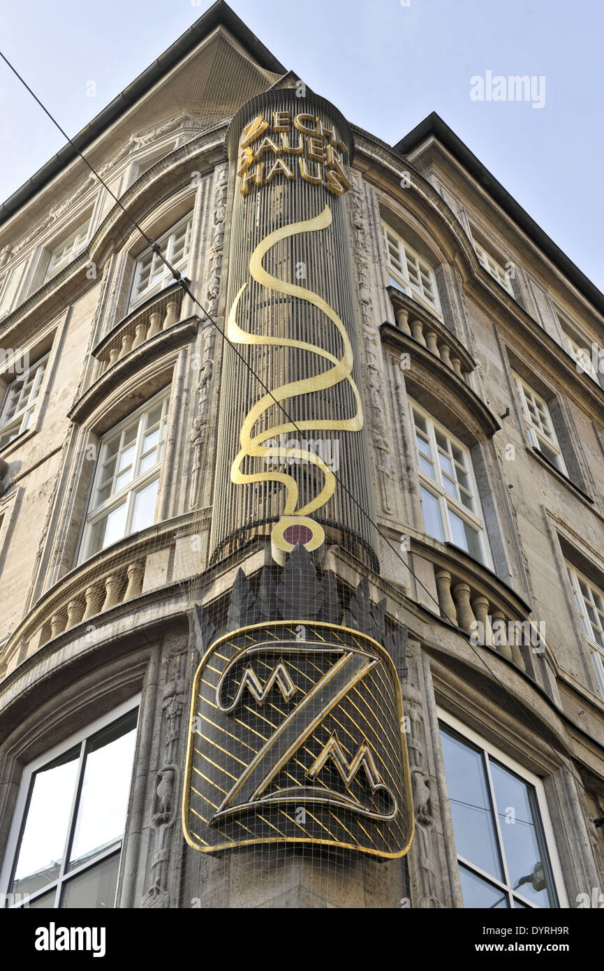 The Zechbauer tobacco shop in Munich, 2011 Stock Photo