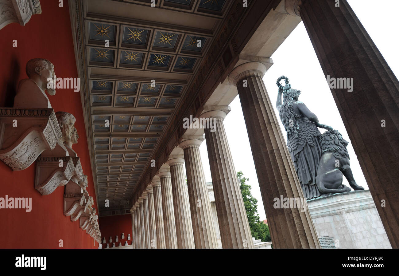 The Ruhmeshalle in Munich, 2011 Stock Photo