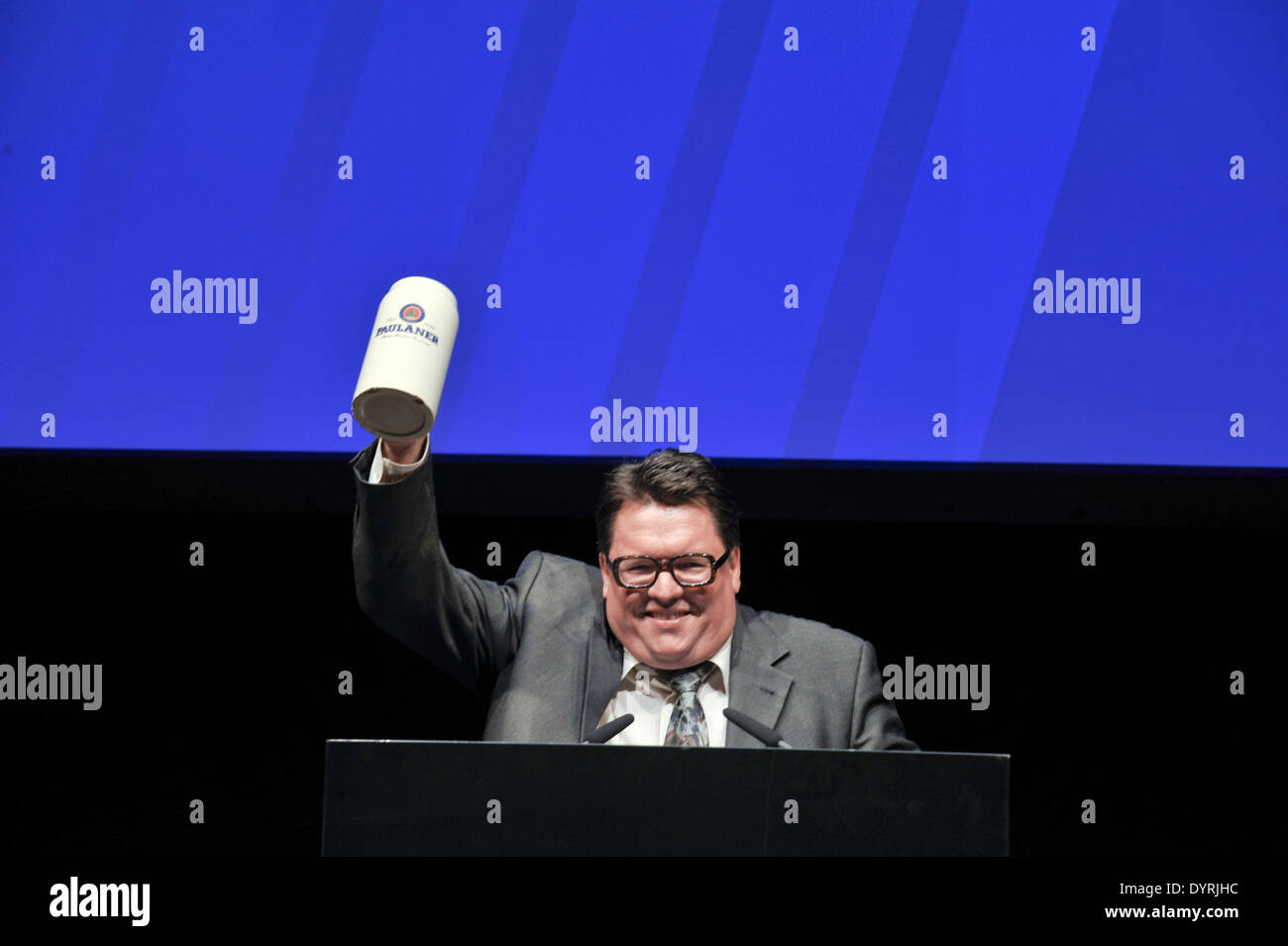 Helmut Schleich at the celebration '100 years of Bayerischer Gemeindetag' in Munich, 2012 Stock Photo